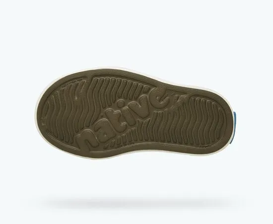 NATIVE Jefferson Child Shoes Utili Green/Shell White