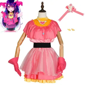 Oshi no Ko Ai Hoshino Cosplay Costume Japanese Comic Girl Dress Halloween Carnival Suit