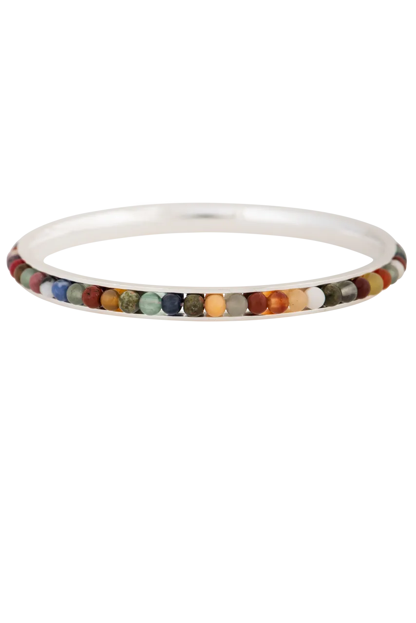 Paige Wallace Multi Stone Bangle