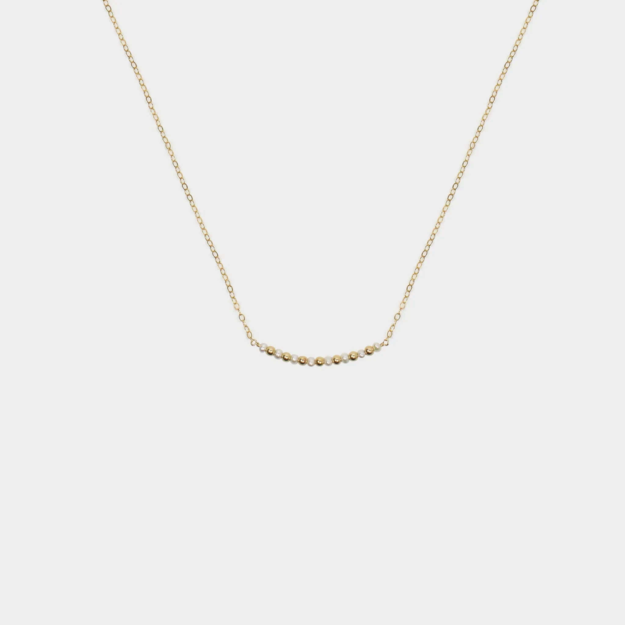 Pearl Bar Necklace