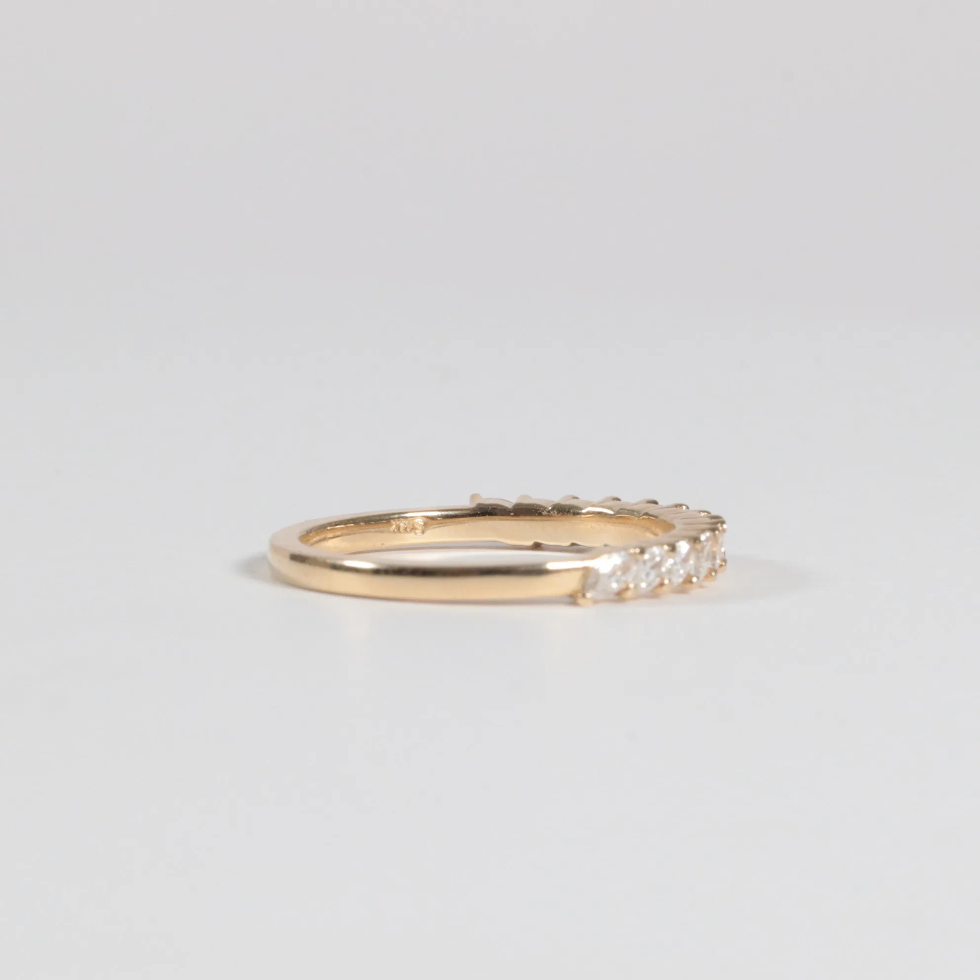 Petite Marquise Diamond Band