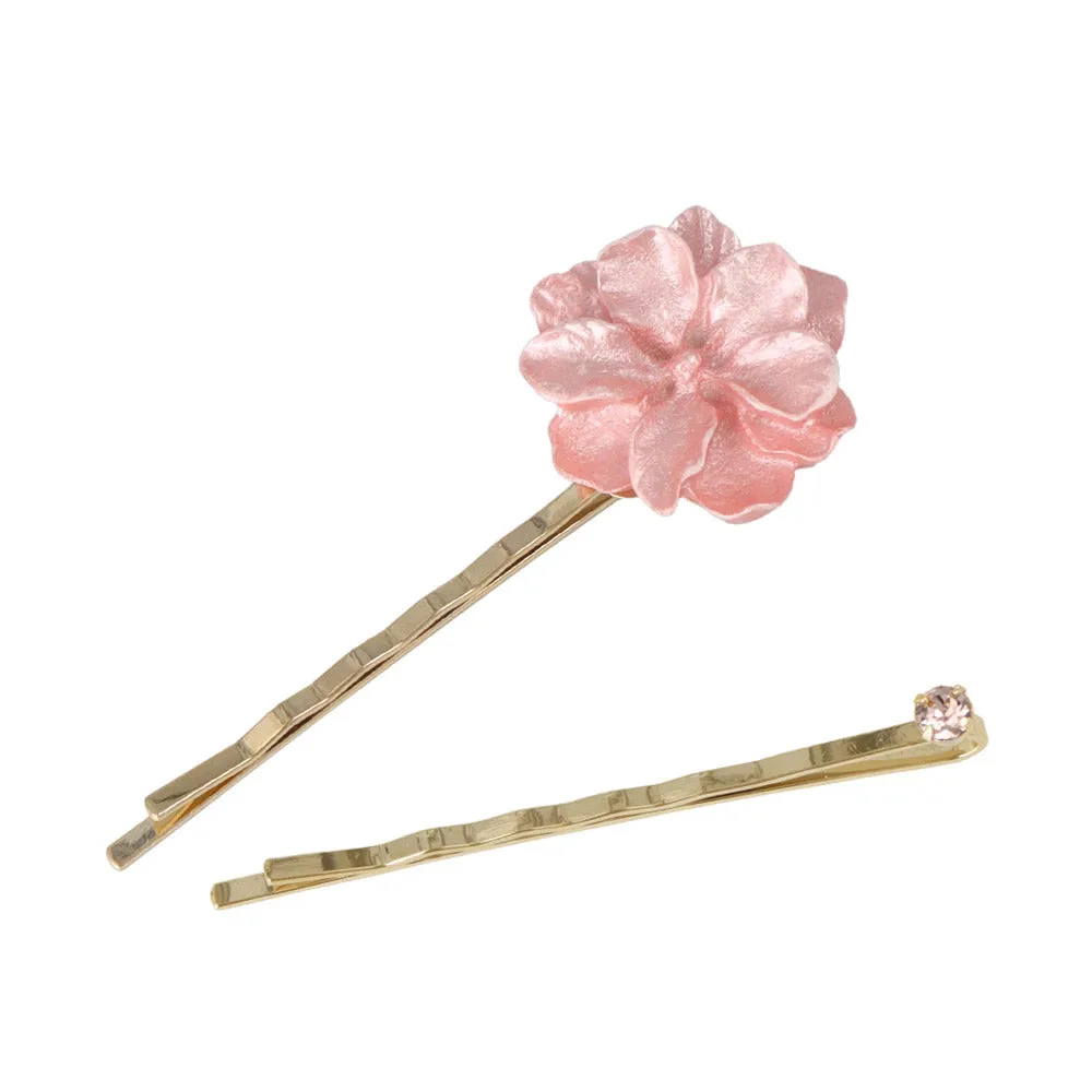 Pink Sakura Hairpin Set