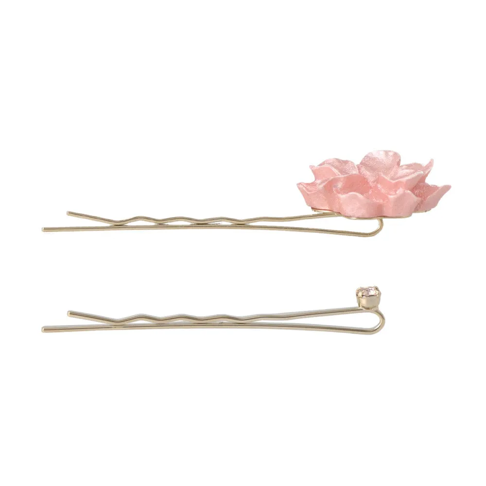 Pink Sakura Hairpin Set
