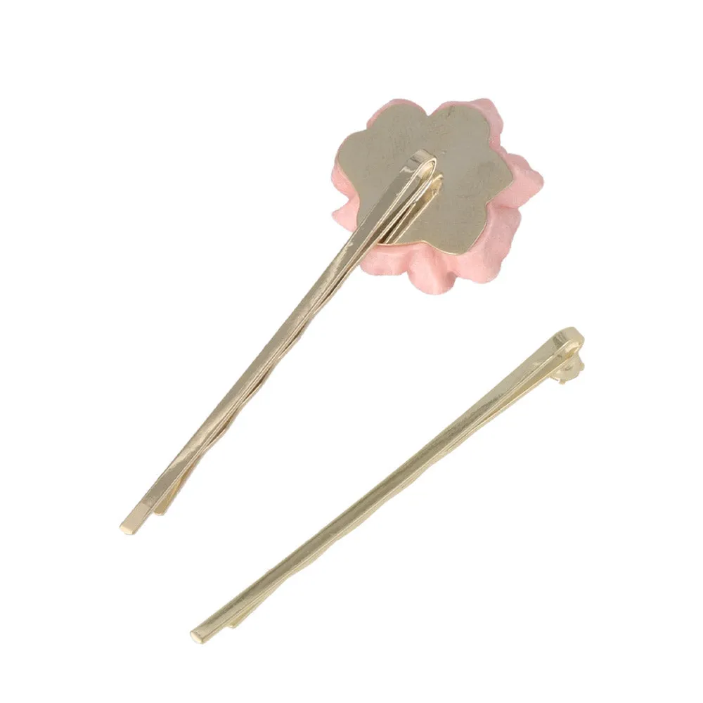 Pink Sakura Hairpin Set