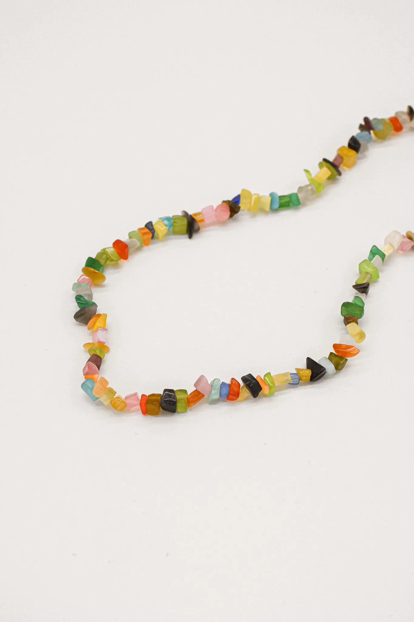 Rainbow Stone Necklace