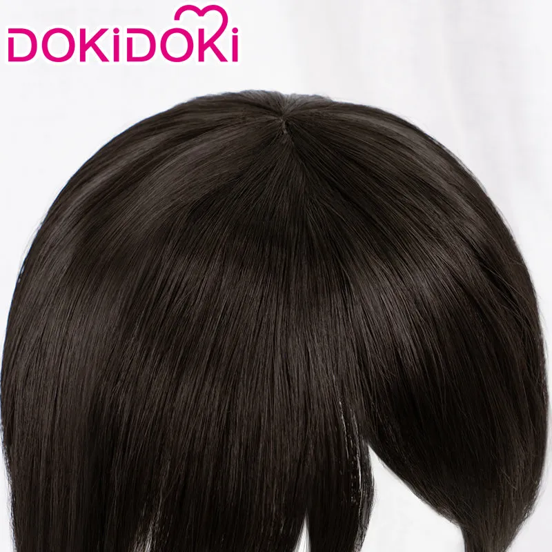 【Ready For Ship】 DokiDoki Manga Anime  Cosplay Long Black Wig / Hairpin Women