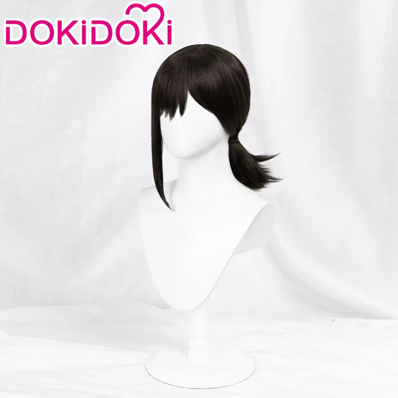 【Ready For Ship】 DokiDoki Manga Anime  Cosplay Long Black Wig / Hairpin Women