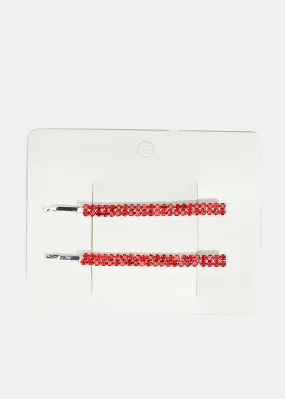 Rhinestone Hairpins