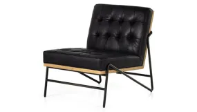 Romy Chair in Harness Black