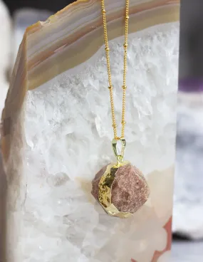 ROUND JASPER PENDANT- 0303