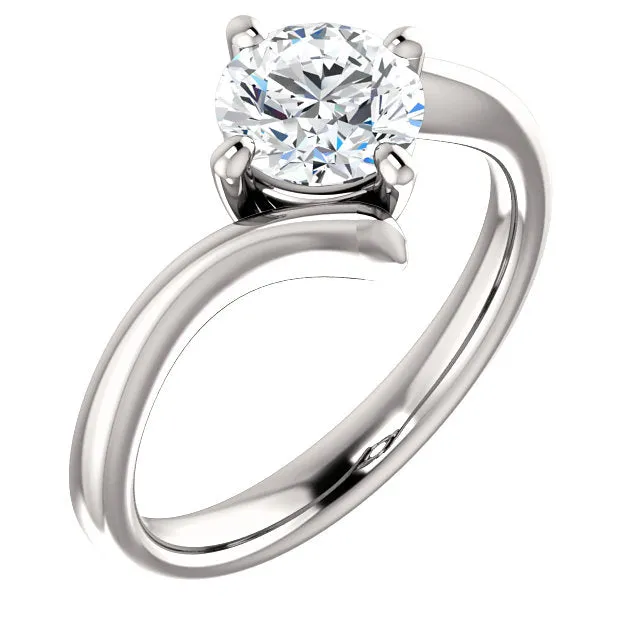 Round Solitaire Engagement Ring