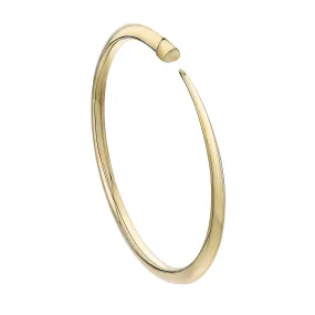 Sabre Slim Bangle - Yellow Gold Vermeil