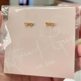 Sample Sale - Boys Don’t Make Passes Stud Earrings