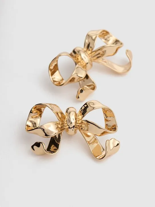 Self-portrait   Bow stud earrings 