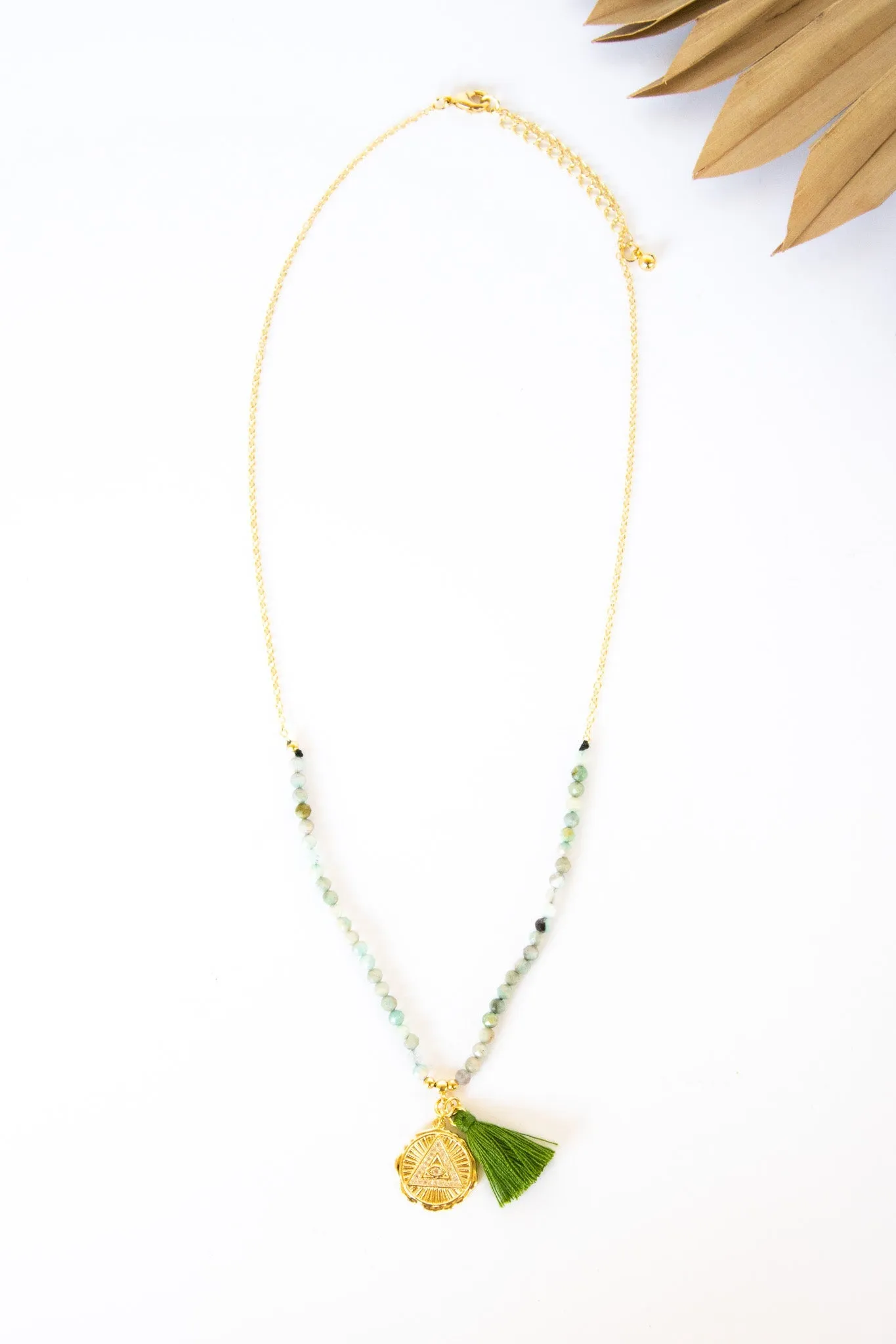 Spirits & Stones Pyramid Necklace