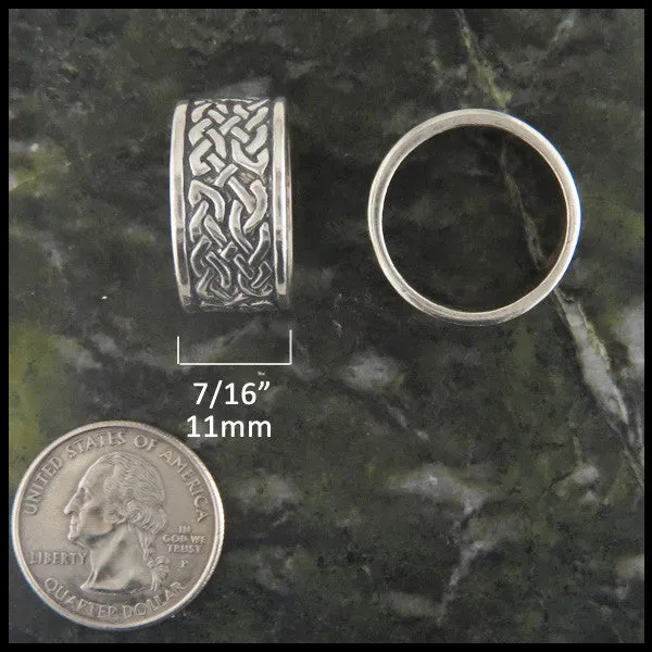 St. Andrew's Knot Ring in Silver