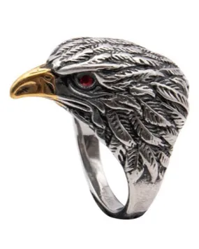STAINLESS STEEL RING EAGLE