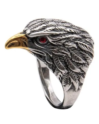 STAINLESS STEEL RING EAGLE