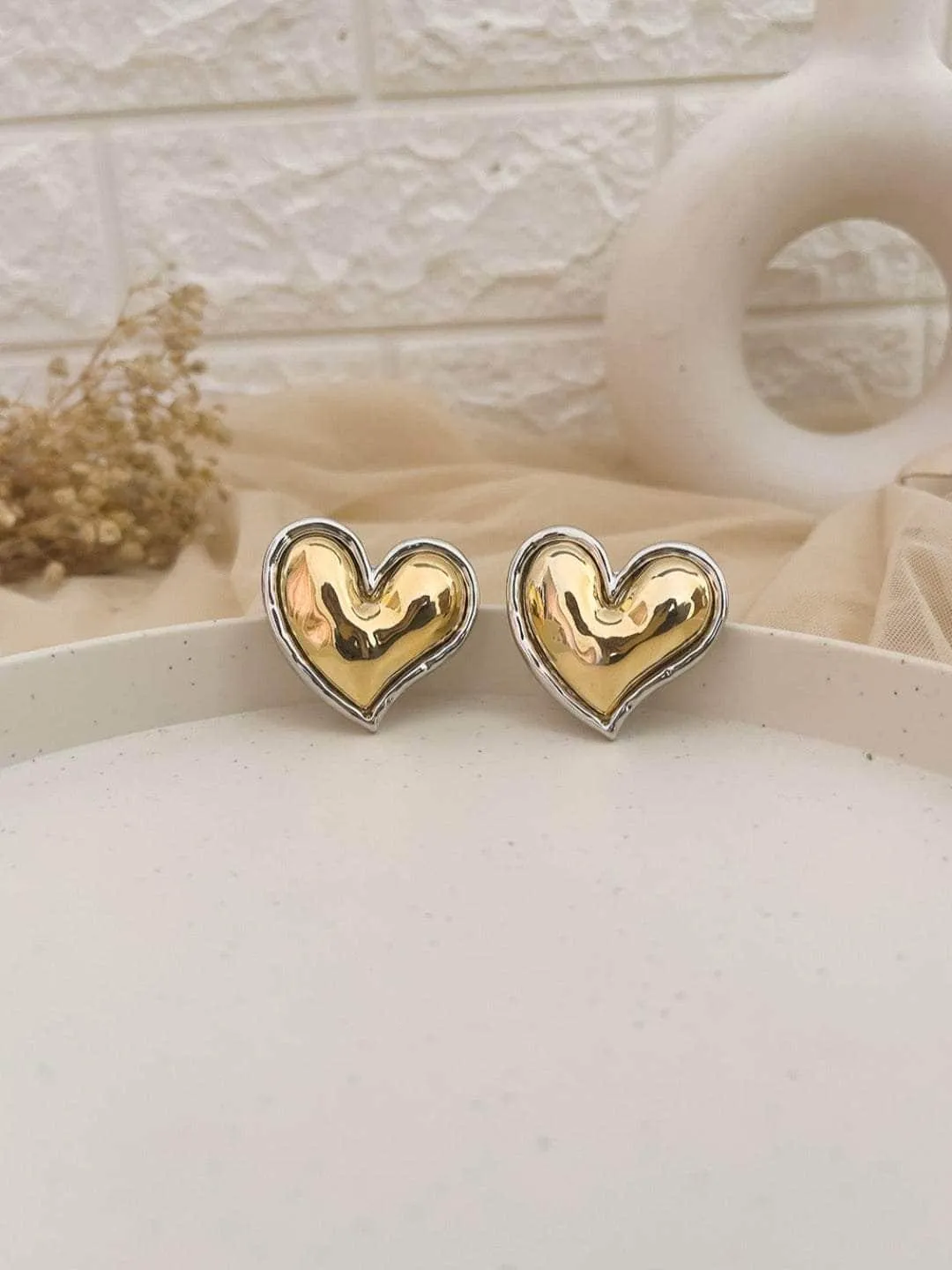 Swt Heart Hoop Earrings