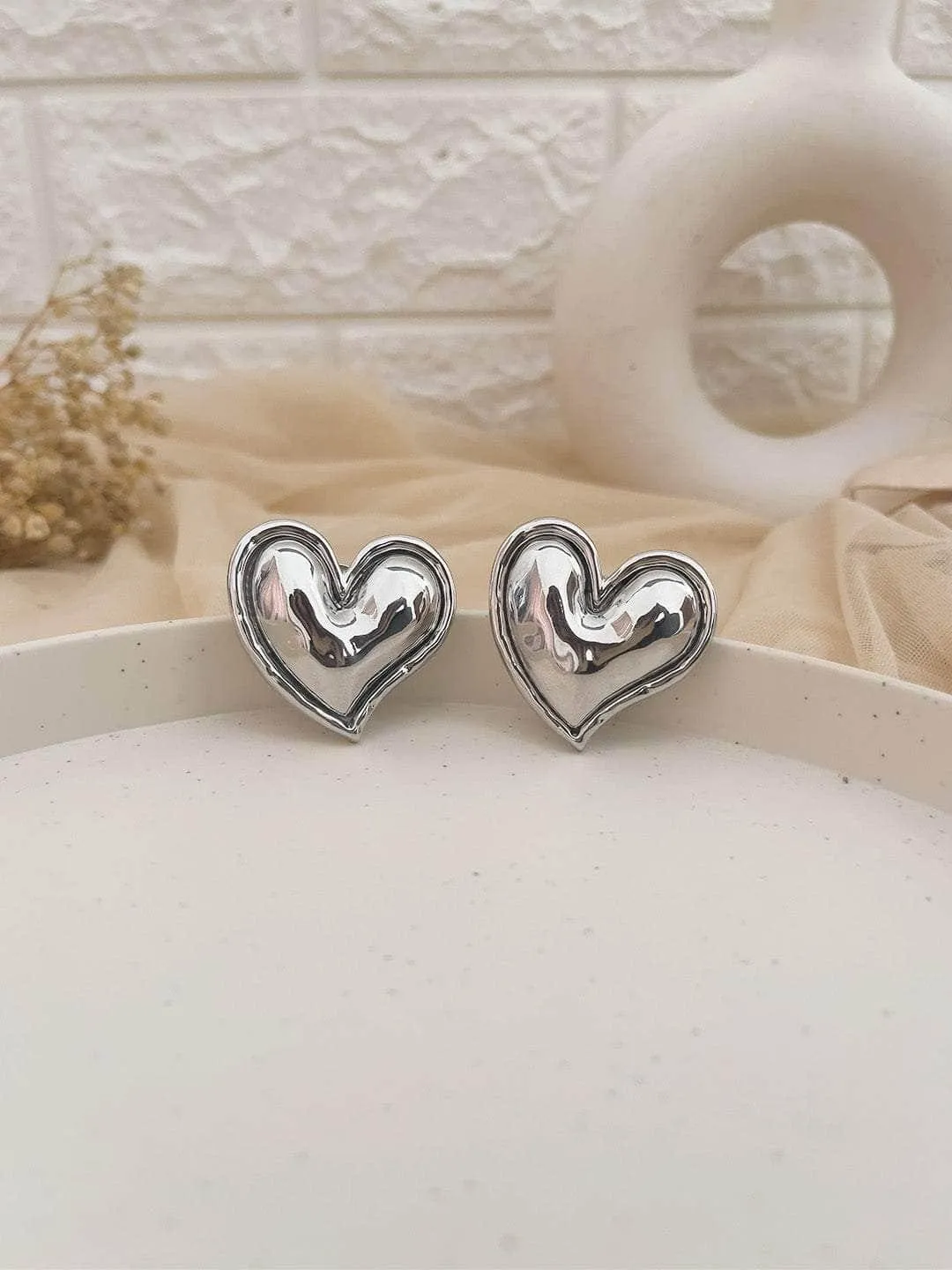 Swt Heart Hoop Earrings