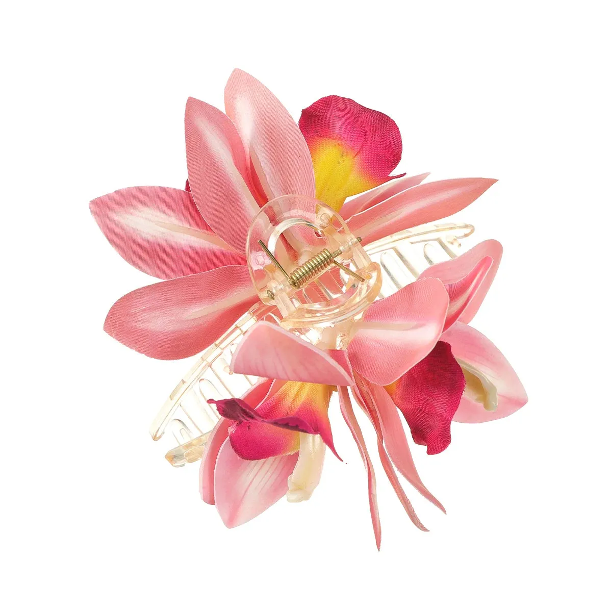 TAVIMART  -  Small Hair Clip Orchid Flower Hair Claws Headwear Women Fashion Retro Shark Clips Hairpin Hair Accessories