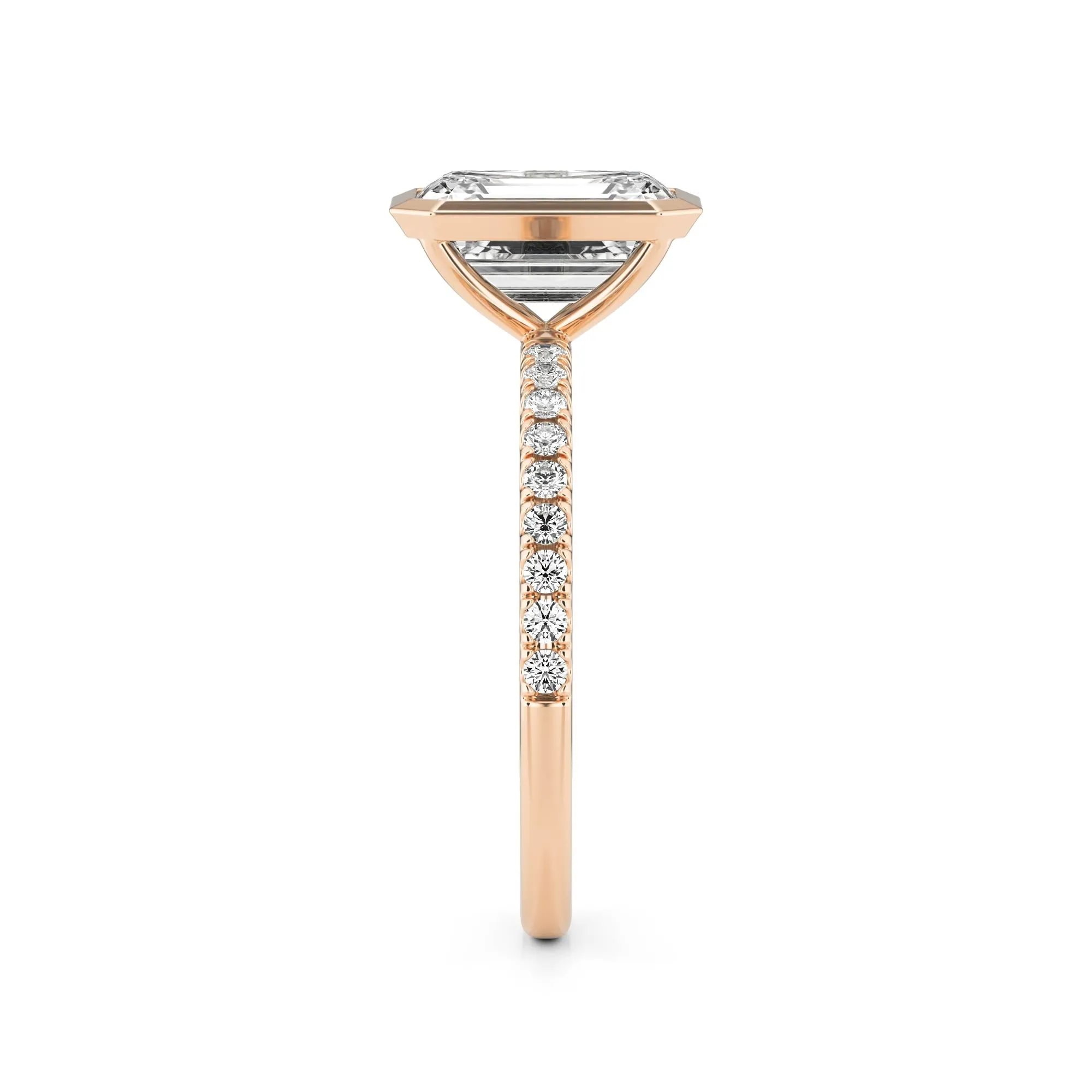 The Emerald Bezel Pavé