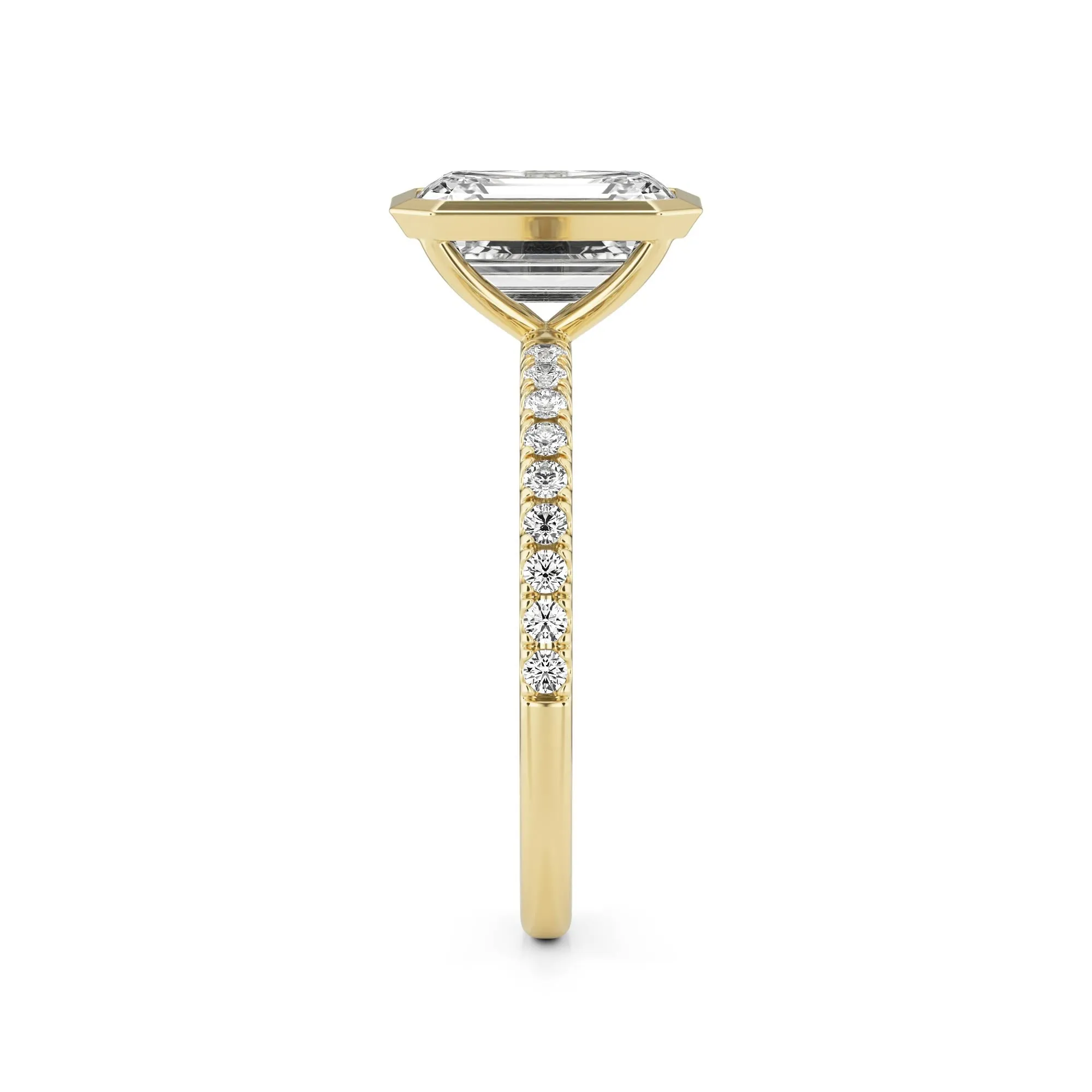 The Emerald Bezel Pavé