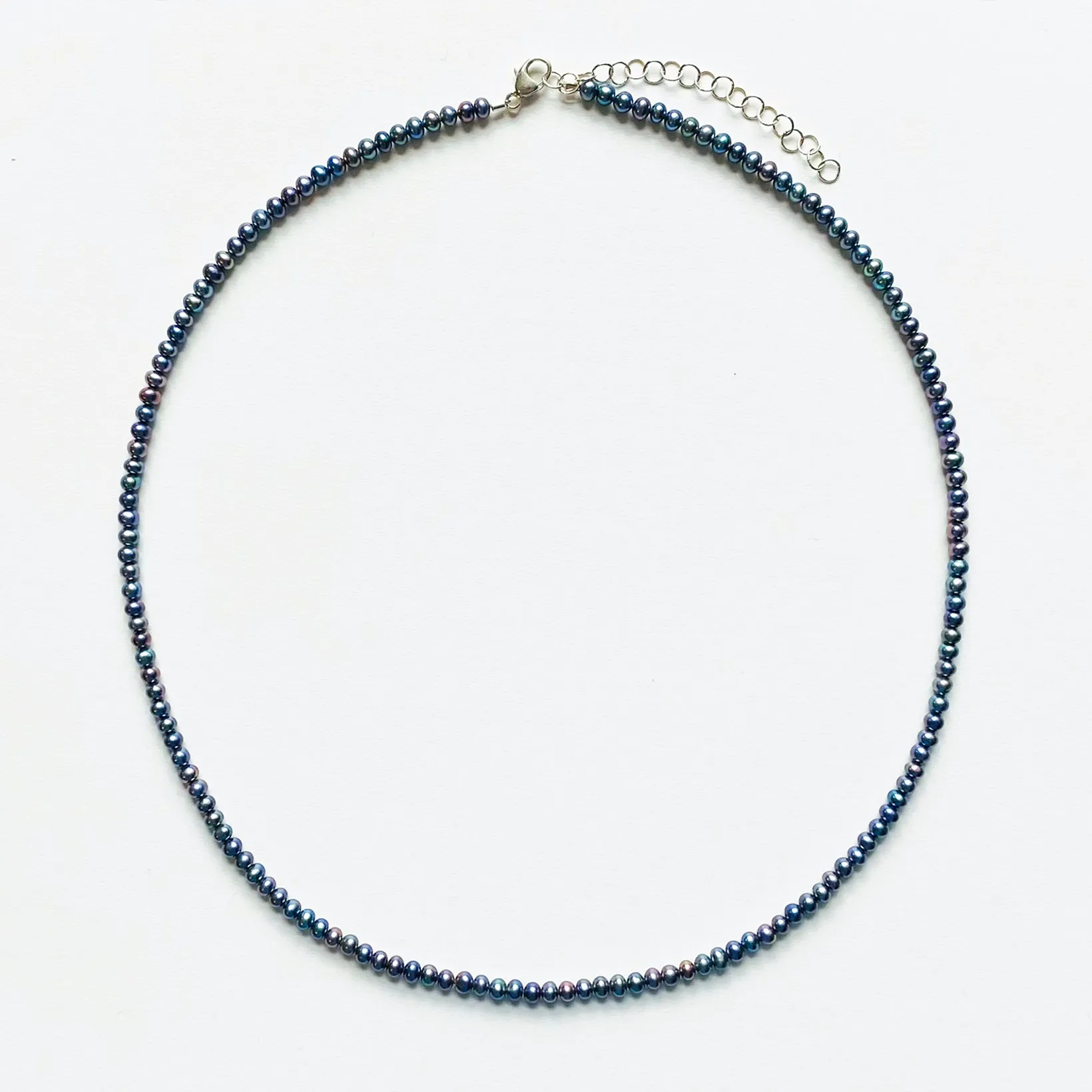 Tiny Gray Pearl Strand