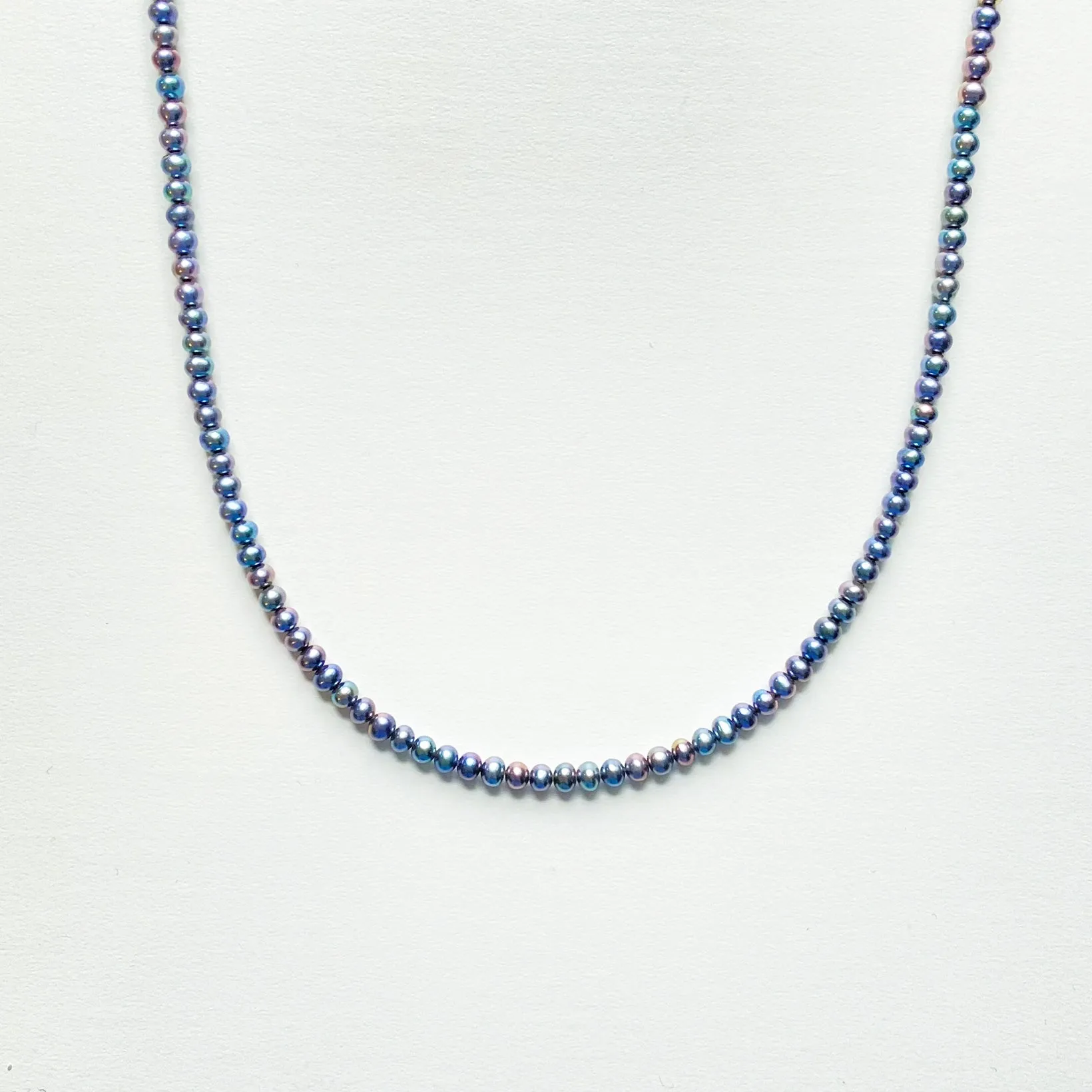 Tiny Gray Pearl Strand