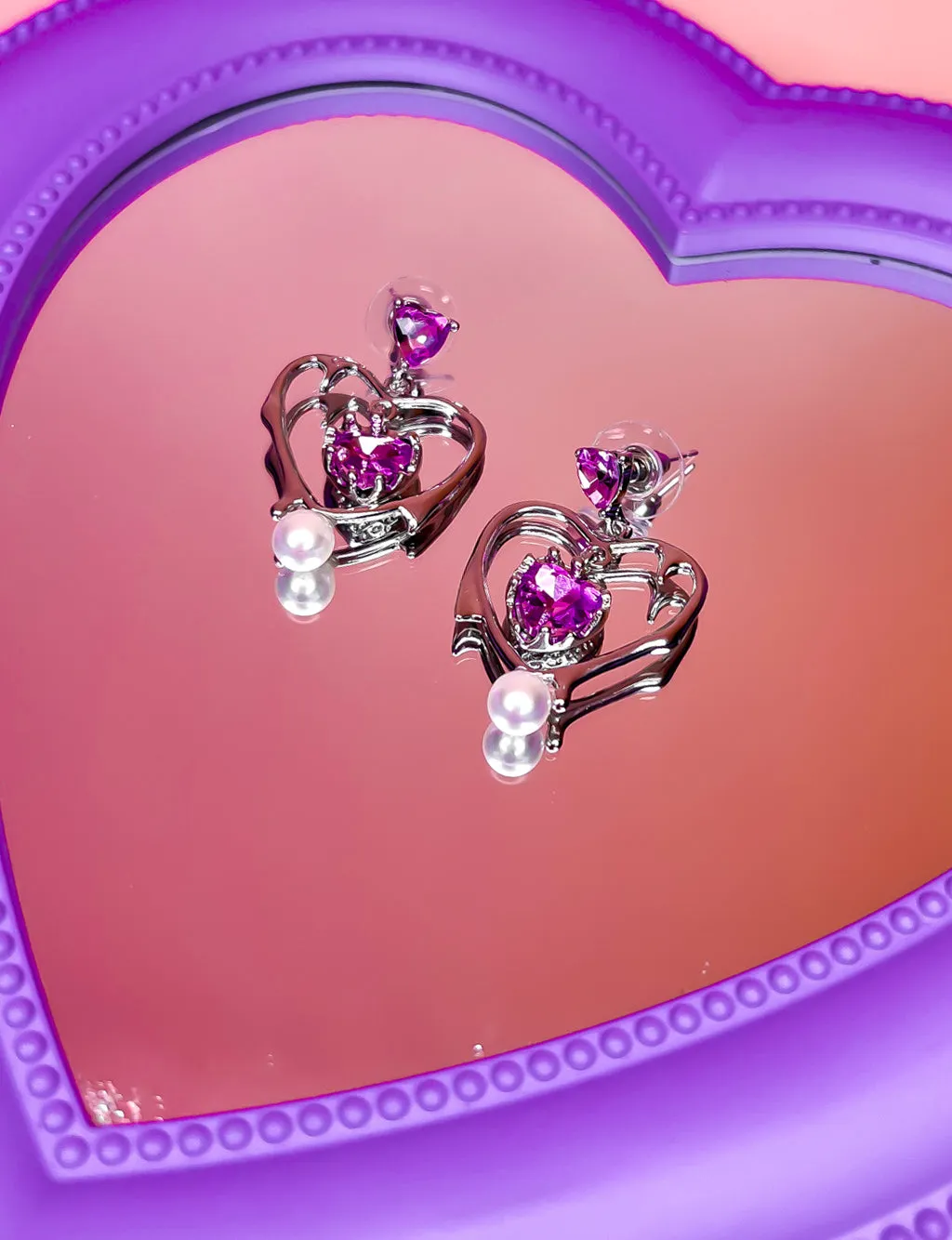 UNCUT GEMS EARRINGS