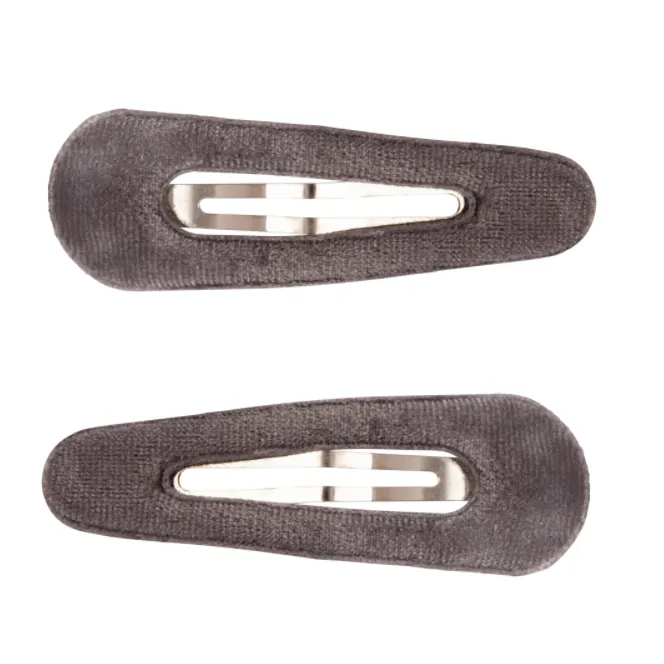 Velvet Angled Hairpin Set