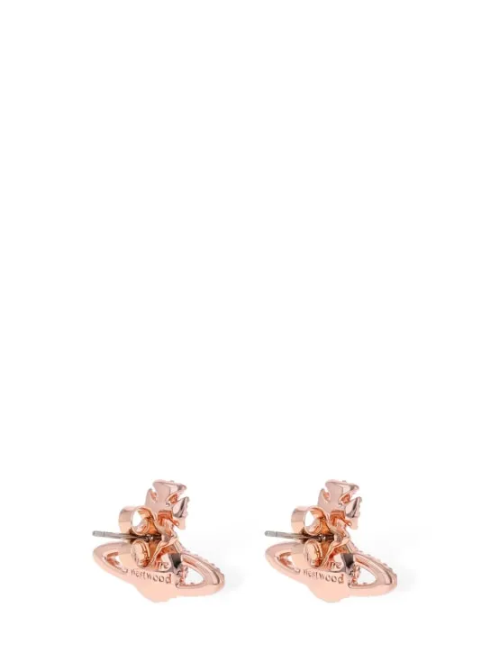 Vivienne Westwood   Grace bas relief stud earrings 