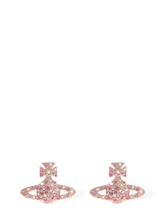 Vivienne Westwood   Grace bas relief stud earrings 