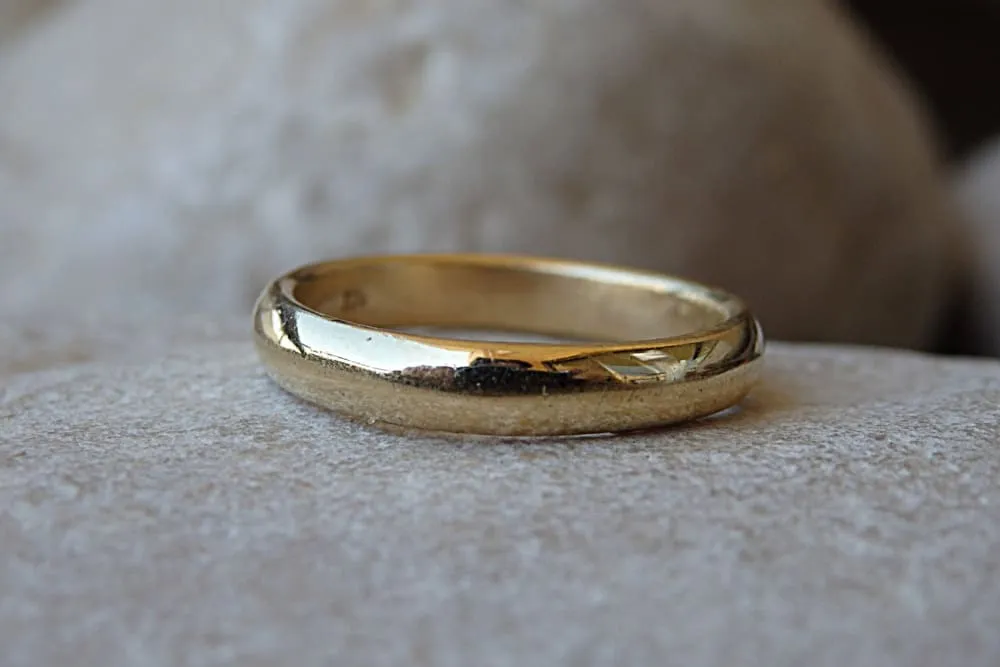 Wedding ring 14k