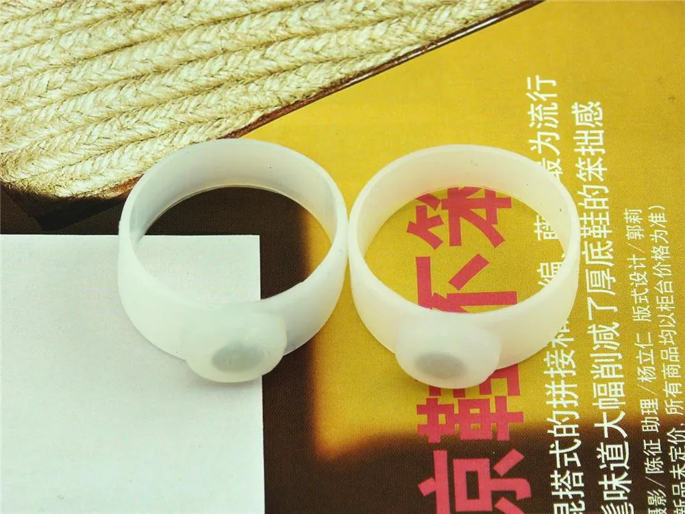 Women Foot Care Tool Silicone Magnetic Massage Foot Toe Ring