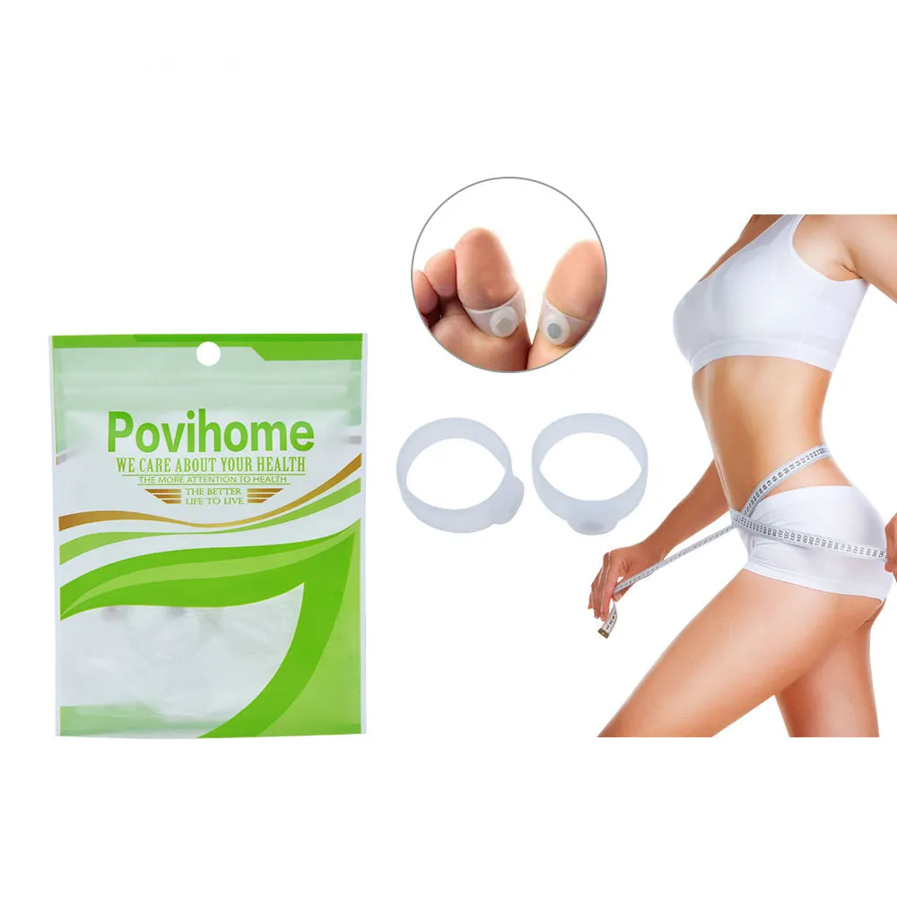 Women Foot Care Tool Silicone Magnetic Massage Foot Toe Ring