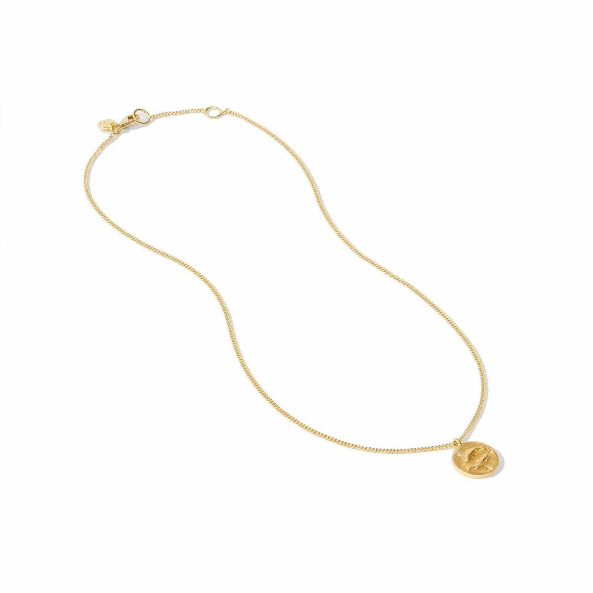 Zodiac Delicate Necklace - Gemini - Cubic Zirconia