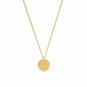 Zodiac Delicate Necklace - Sagittarius - Cubic Zirconia